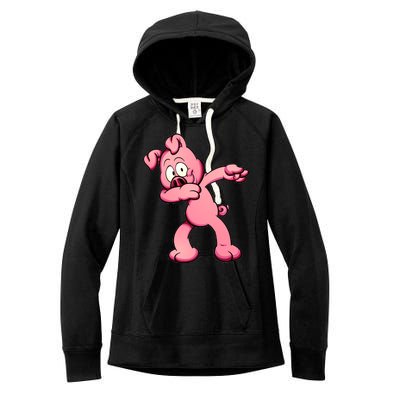 Dabbing Pig Women's Fleece Hoodie