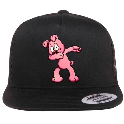 Dabbing Pig Flatbill Hat