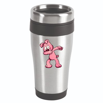Dabbing Pig 16oz Travel Tumbler