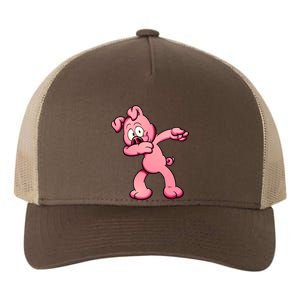 Dabbing Pig Yupoong Adult 5-Panel Trucker Hat