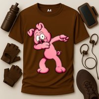 Dabbing Pig Cooling Performance Crew T-Shirt