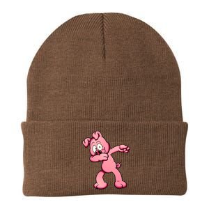 Dabbing Pig Knit Cap Winter Beanie