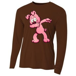 Dabbing Pig Cooling Performance Long Sleeve Crew