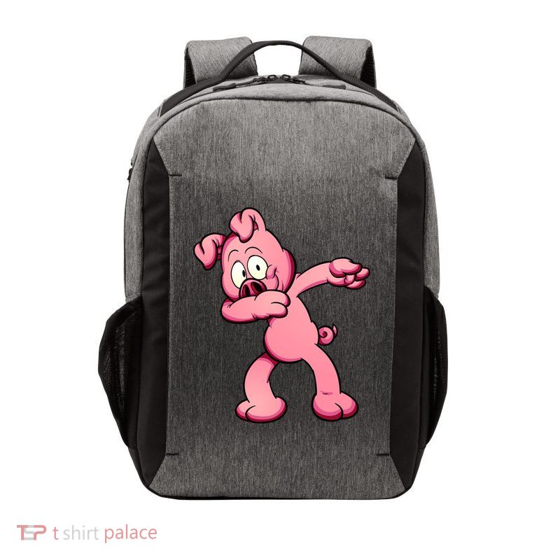Dabbing Pig Vector Backpack