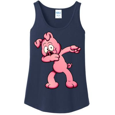 Dabbing Pig Ladies Essential Tank