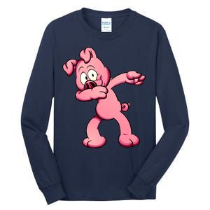 Dabbing Pig Tall Long Sleeve T-Shirt