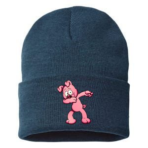 Dabbing Pig Sustainable Knit Beanie