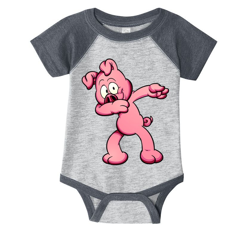 Dabbing Pig Infant Baby Jersey Bodysuit
