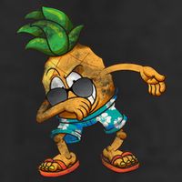 Dabbing Pineapple Cool Comfort Performance Bucket Hat