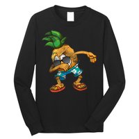 Dabbing Pineapple Long Sleeve Shirt