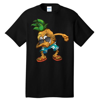 Dabbing Pineapple Tall T-Shirt