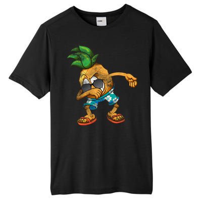 Dabbing Pineapple Tall Fusion ChromaSoft Performance T-Shirt