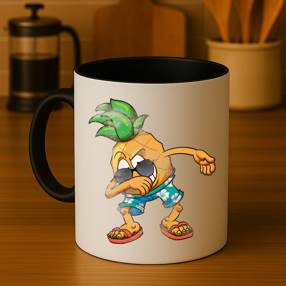 Dabbing Pineapple Mug