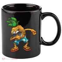 Dabbing Pineapple 11oz C Handle Ceramic Mug