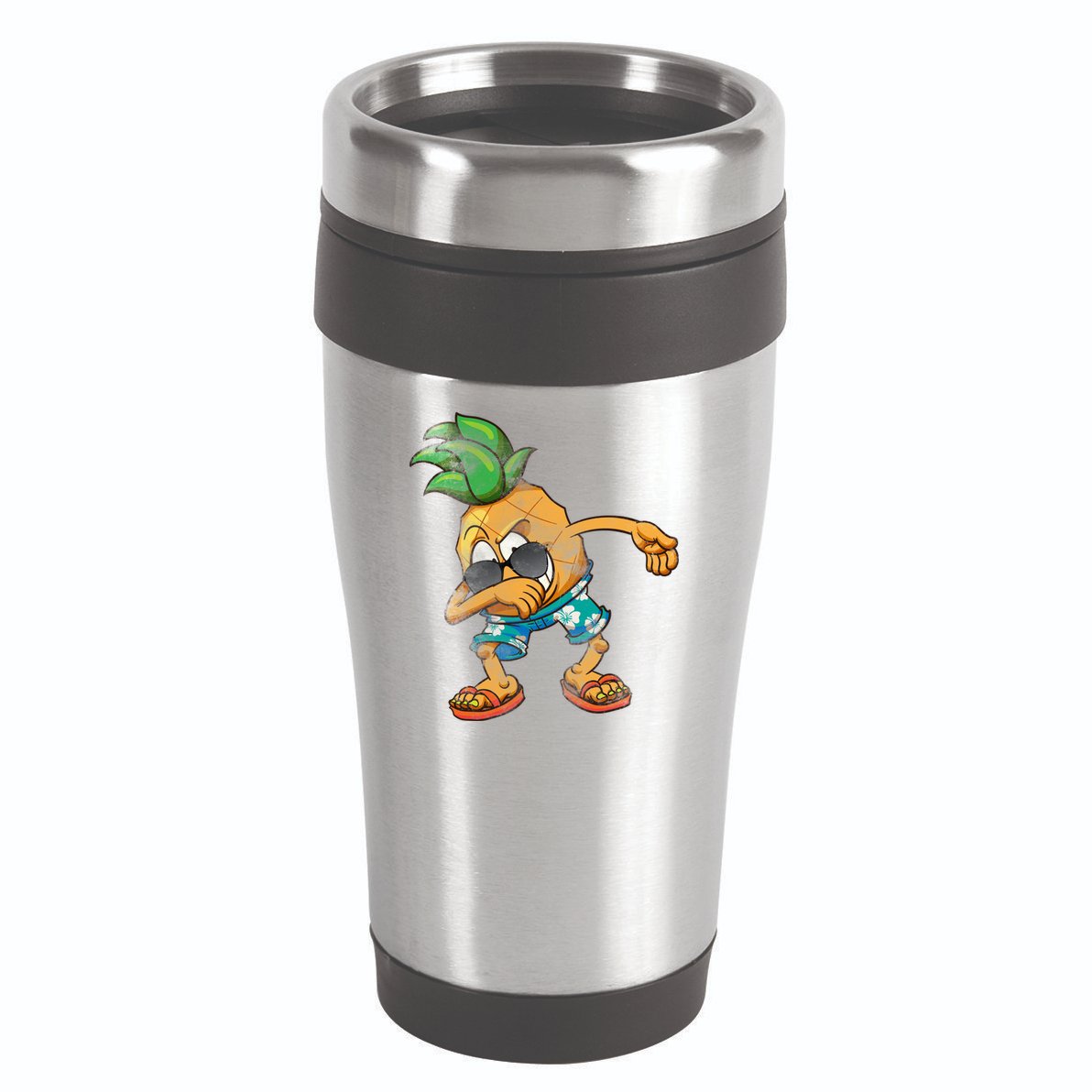 Dabbing Pineapple 16oz Travel Tumbler