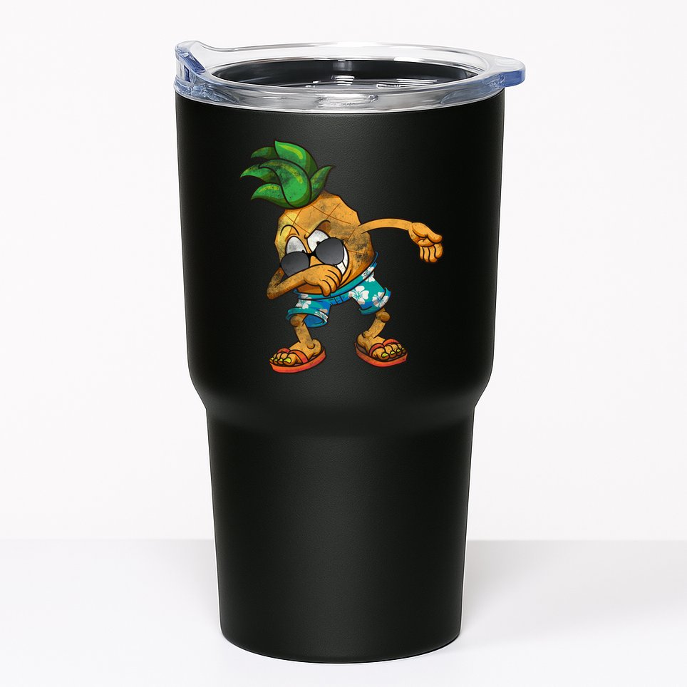 Dabbing Pineapple Tumbler