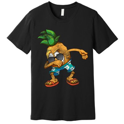 Dabbing Pineapple Premium T-Shirt