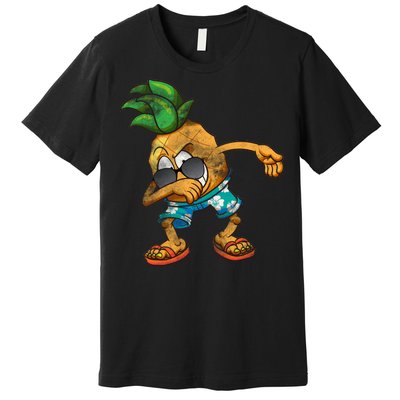 Dabbing Pineapple Premium T-Shirt