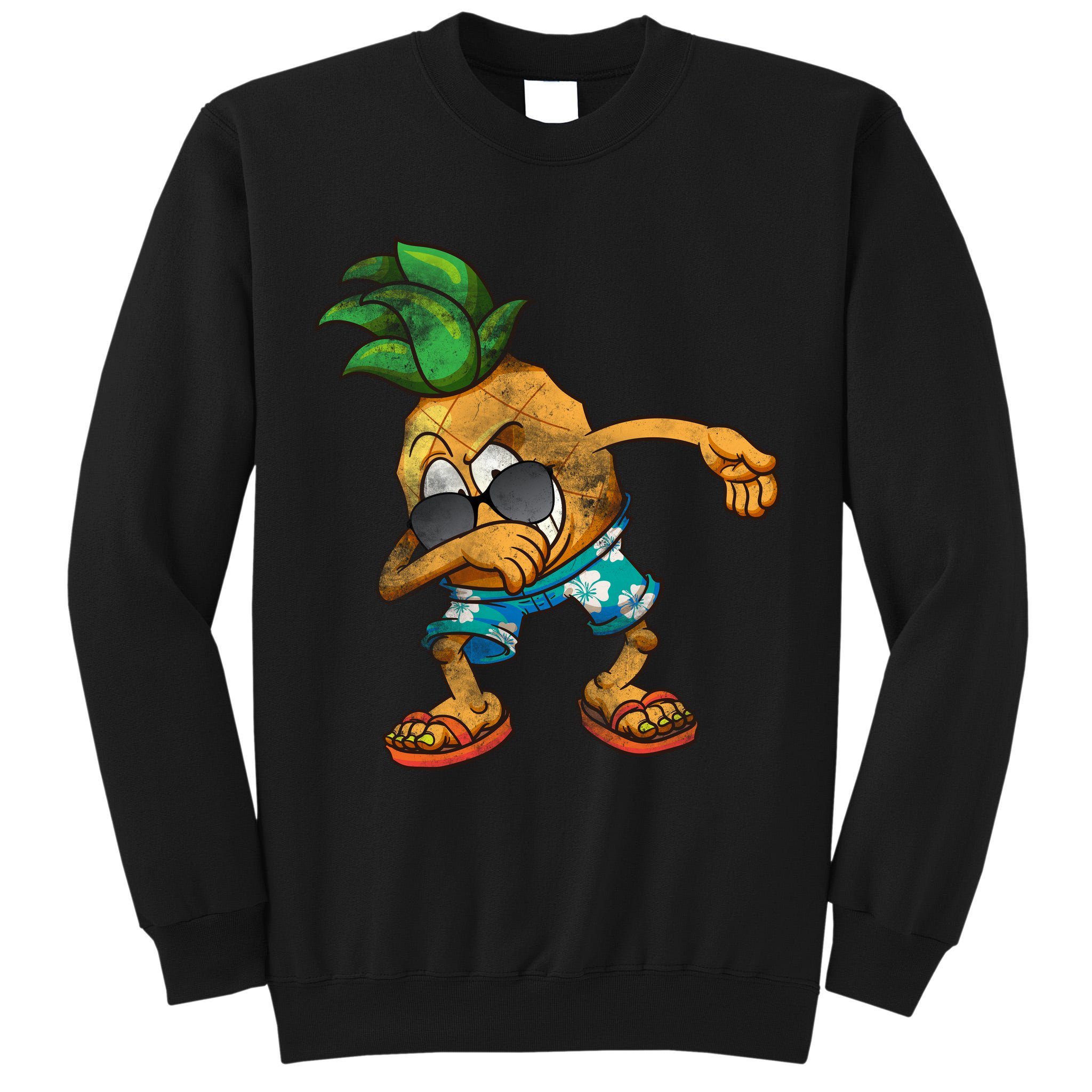 Dabbing Pineapple Tall Sweatshirt