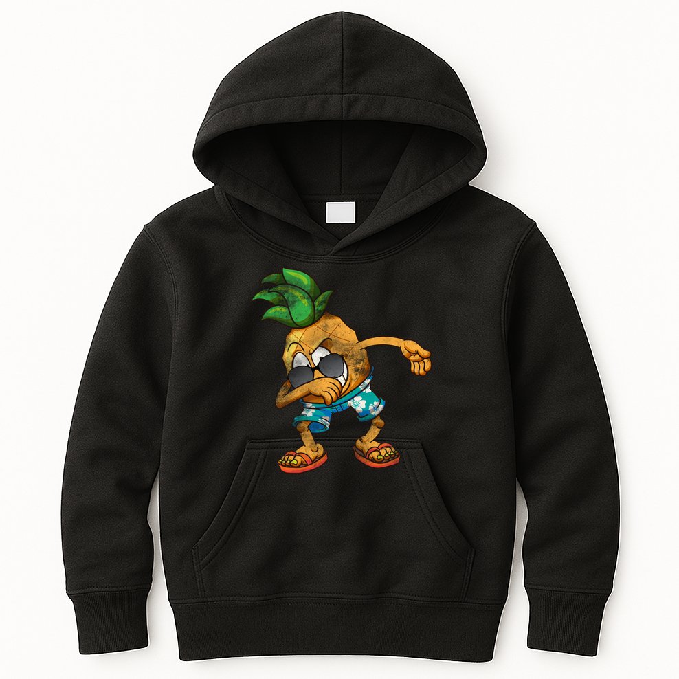 Dabbing Pineapple Kids Hoodie