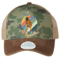 Dabbing Pineapple This Is My Hawaiian Legacy Tie Dye Trucker Hat