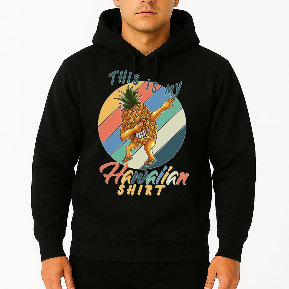 Dabbing Pineapple This Is My Hawaiian Hoodie