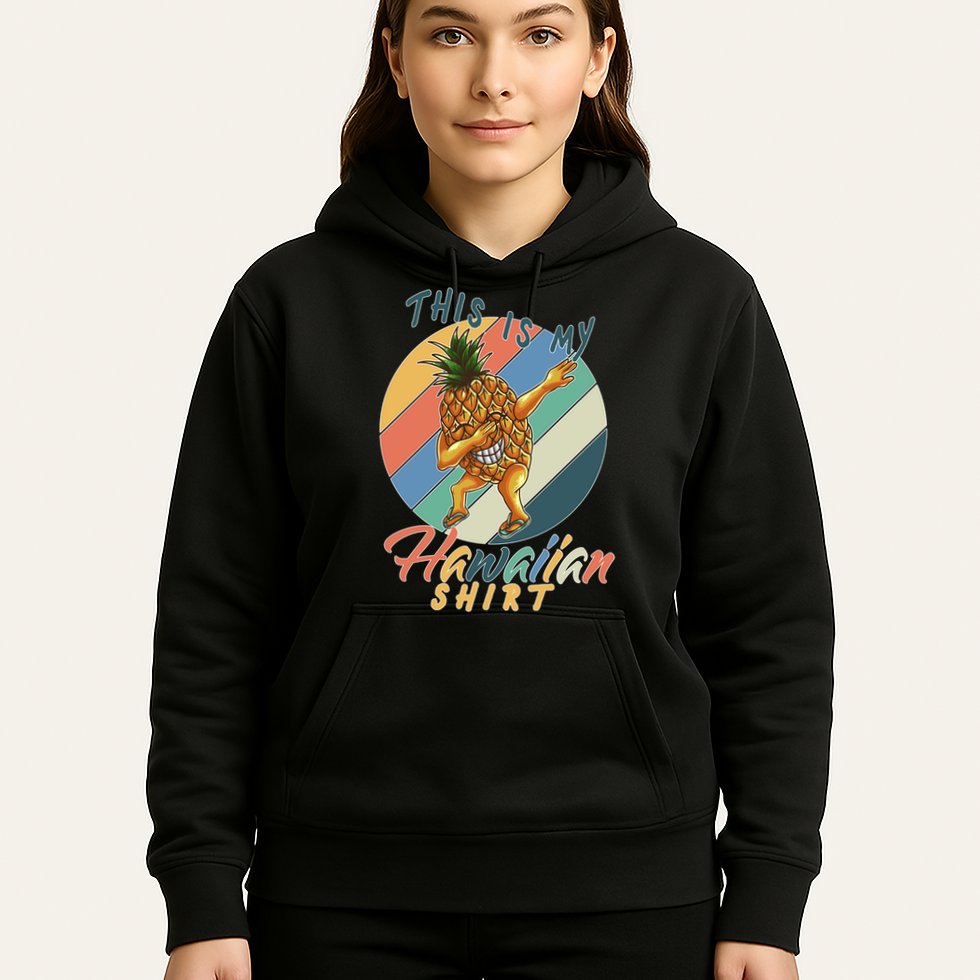 Dabbing Pineapple This Is My Hawaiian Hoodie