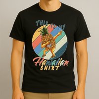 Dabbing Pineapple This Is My Hawaiian T-Shirt
