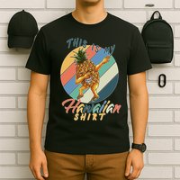 Dabbing Pineapple This Is My Hawaiian T-Shirt