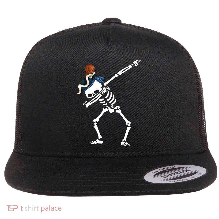 Dabbing Pirate Dab Flat Bill Trucker Hat