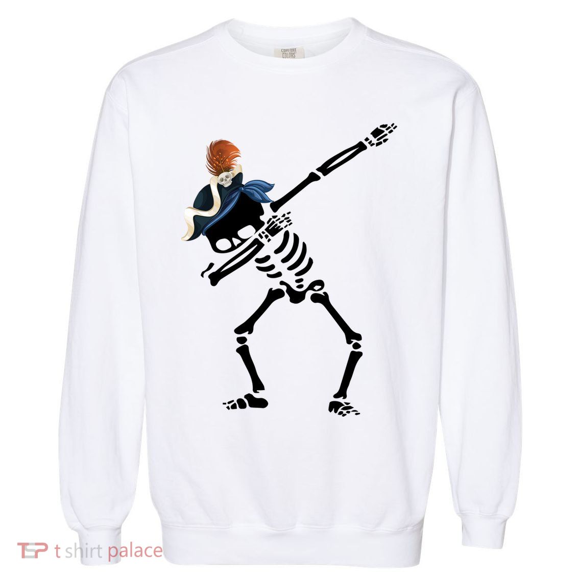 Dabbing Pirate Dab Garment-Dyed Sweatshirt