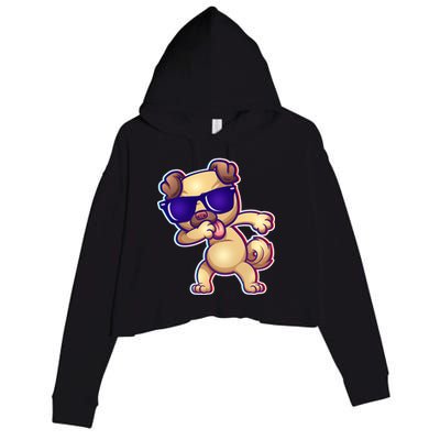 Dabbing Pub Crop Fleece Hoodie