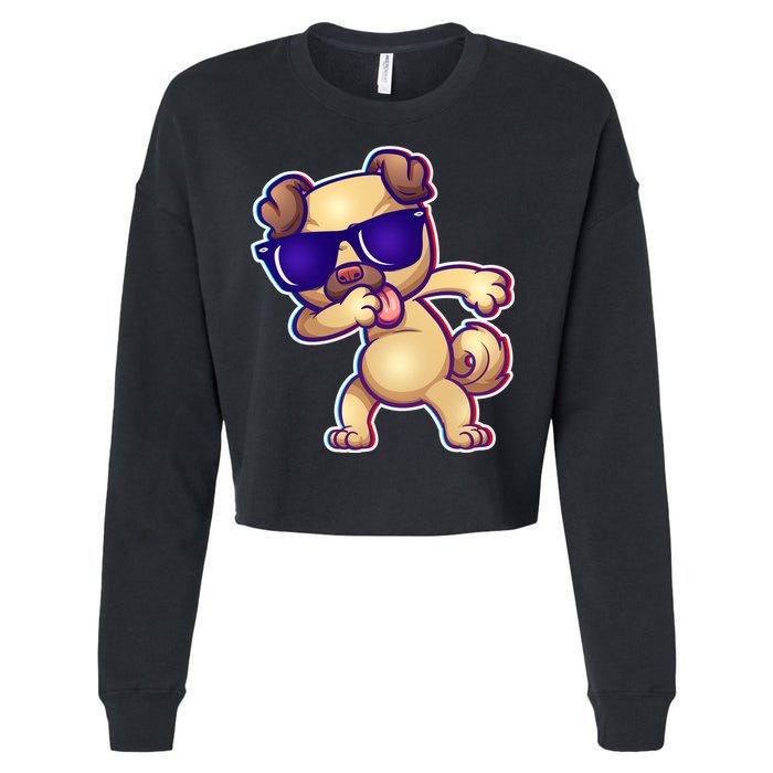 Dabbing Pub Cropped Pullover Crew
