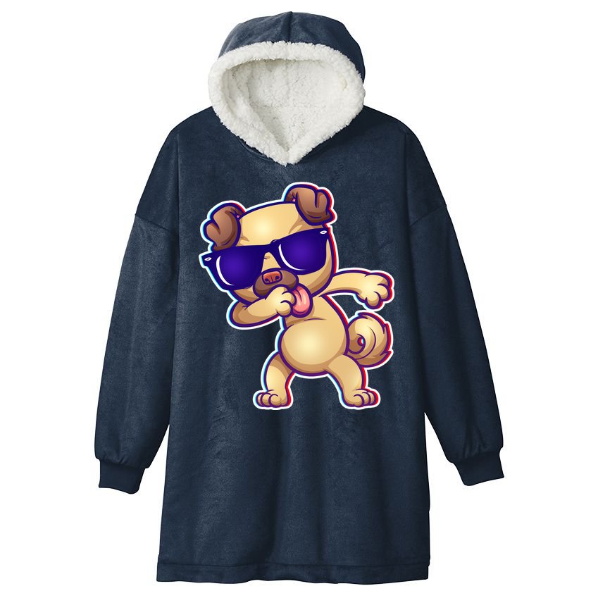 Dabbing Pub Hooded Wearable Blanket