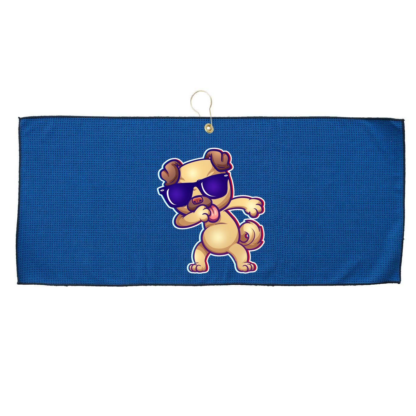 Dabbing Pub Large Microfiber Waffle Golf Towel