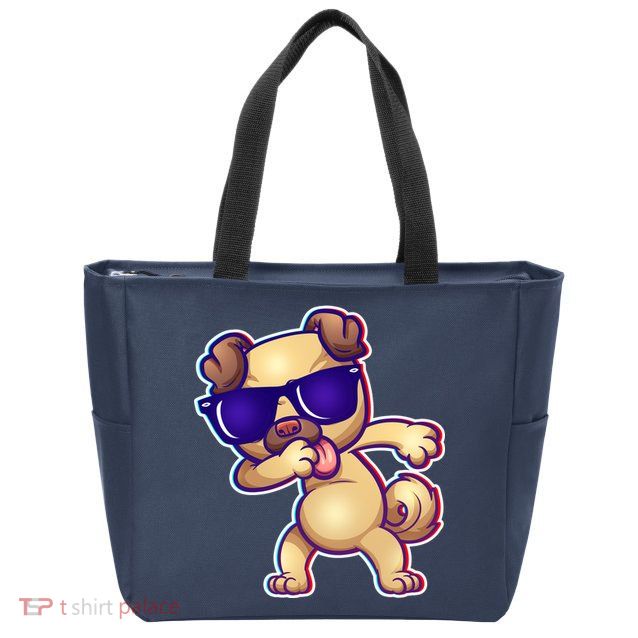 Dabbing Pub Zip Tote Bag