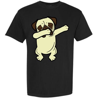 Dabbing Pug Doing the Dab Garment-Dyed Heavyweight T-Shirt