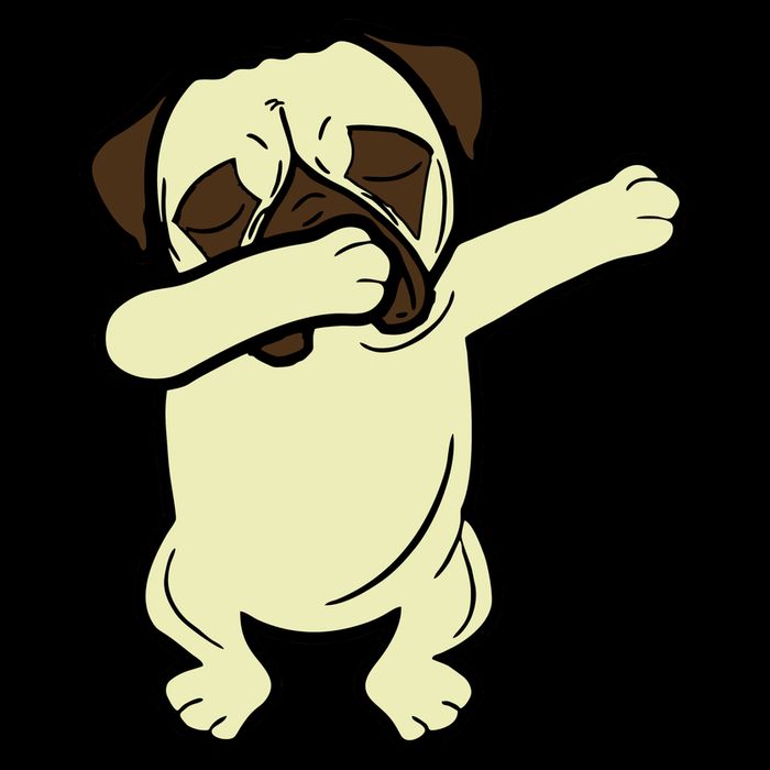 Dabbing Pug Doing the Dab Bucket Hat