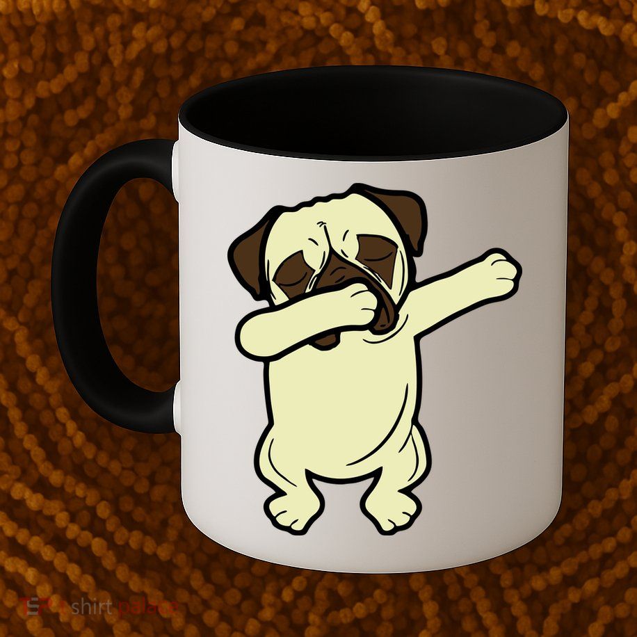 Dabbing Pug Doing the Dab Mug