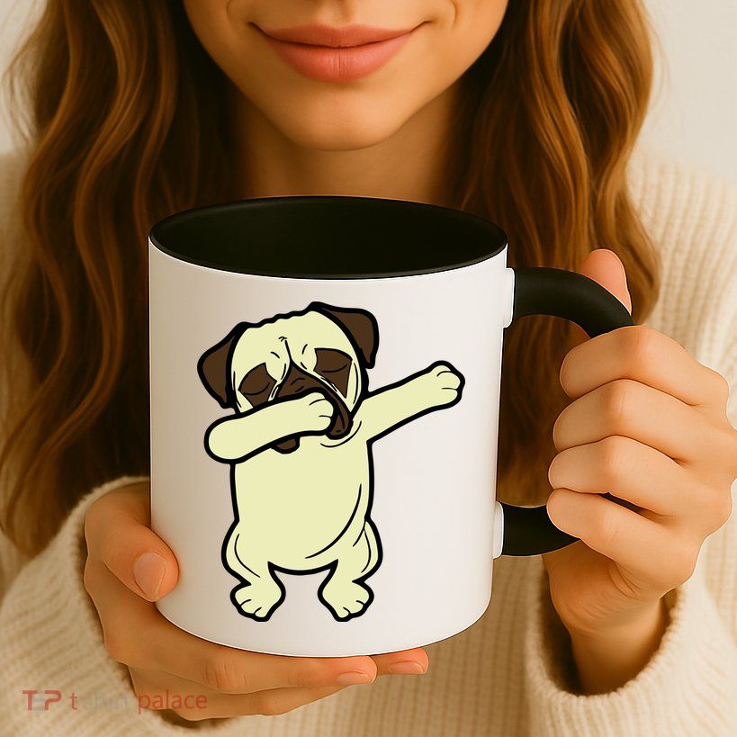 Dabbing Pug Doing the Dab Mug