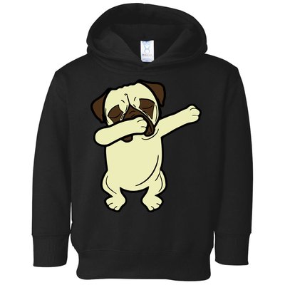 Dabbing Pug Doing the Dab Toddler Hoodie
