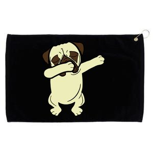 Dabbing Pug Doing the Dab Grommeted Golf Towel