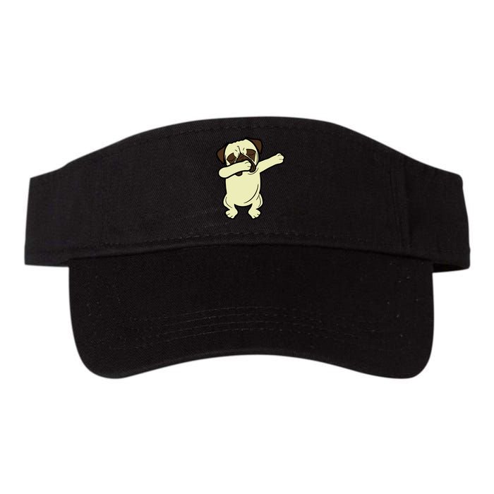 Dabbing Pug Doing the Dab Visor