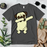 Dabbing Pug Doing the Dab Premium T-Shirt