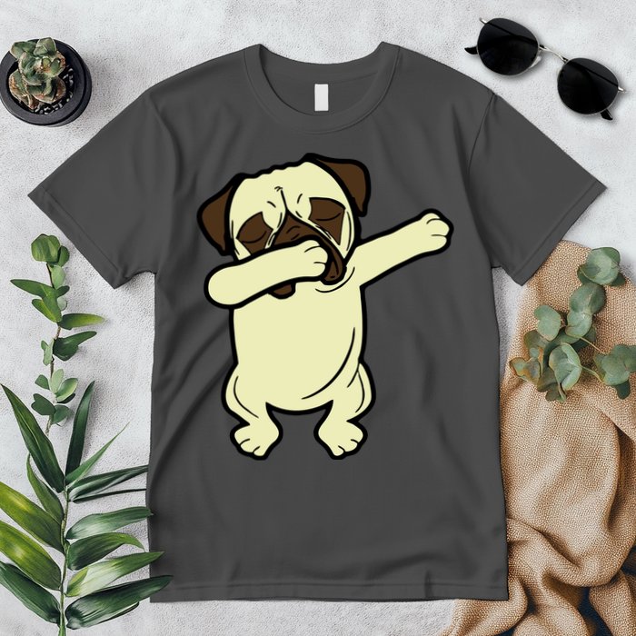 Dabbing Pug Doing the Dab Premium T-Shirt