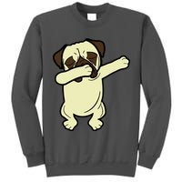 Dabbing Pug Doing the Dab Tall Sweatshirt