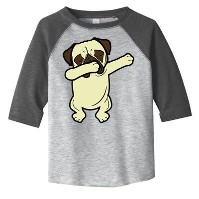 Dabbing Pug Doing the Dab Toddler Fine Jersey T-Shirt