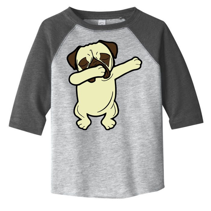 Dabbing Pug Doing the Dab Toddler Fine Jersey T-Shirt