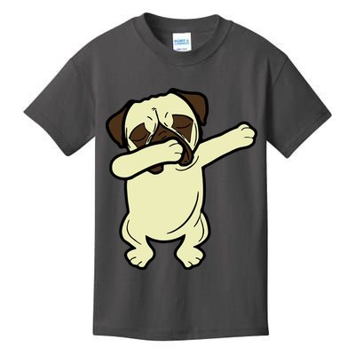 Dabbing Pug Doing the Dab Kids T-Shirt