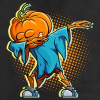 Dabbing Pumpkin Head Cool Funny Halloween Cool Comfort Performance Bucket Hat